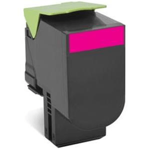 Lexmark 70C8HM0 Magenta Toner Cartridge 3,000 Pages Original Single-pack