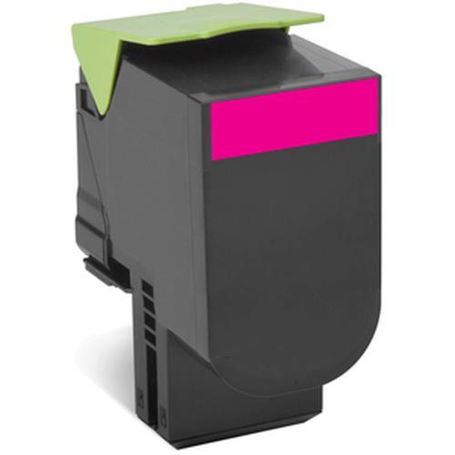 Lexmark 70C8HM0 Magenta Toner Cartridge 3,000 Pages Original Single-pack