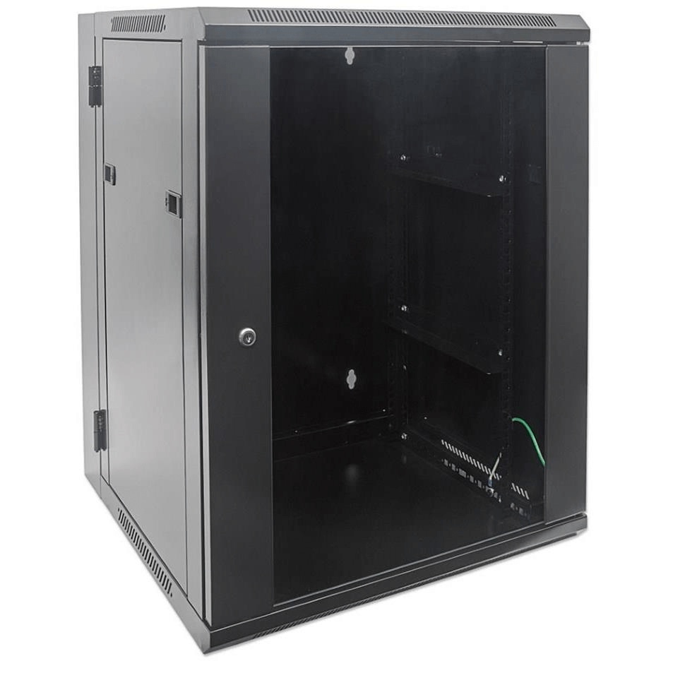 Intellinet 712019 550mm 15U Wall Mount Network Cabinet