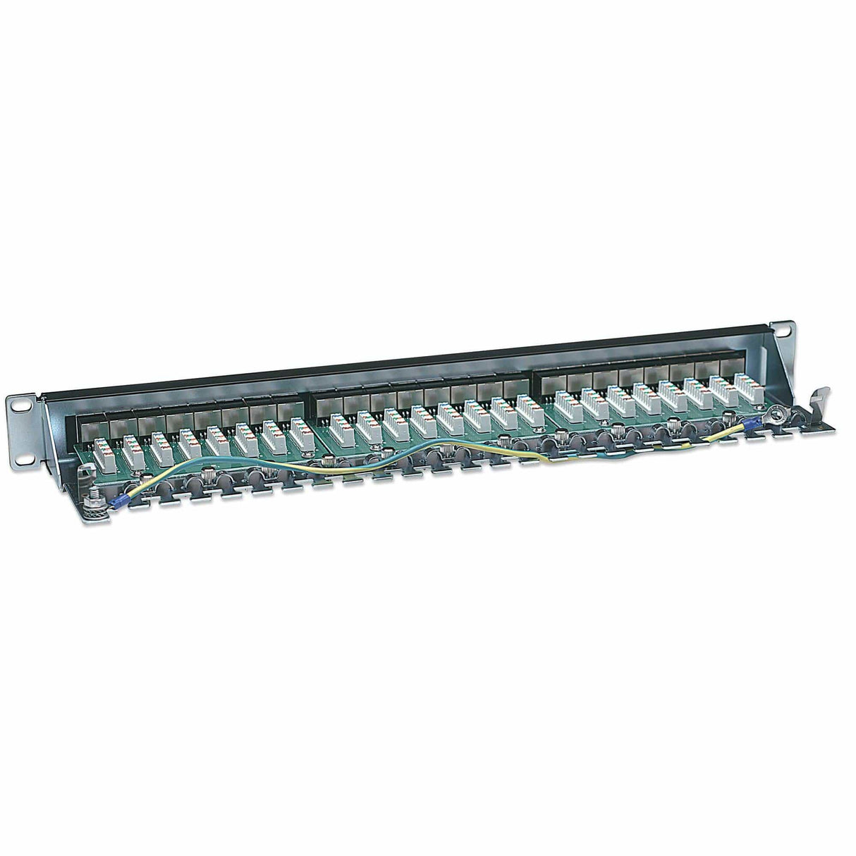 Intellinet Cat6 24-Port UTP 1U Patch Panel 720038