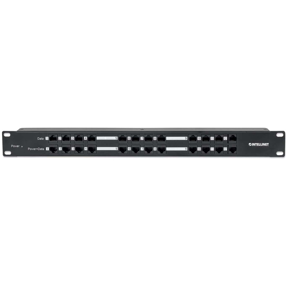 Intellinet 720342 24-port PoE Patch Panel