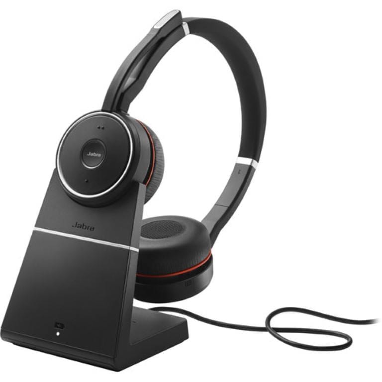 Jabra Evolve 75 Stereo MS Headsets and Charging Stand 7599-832-199