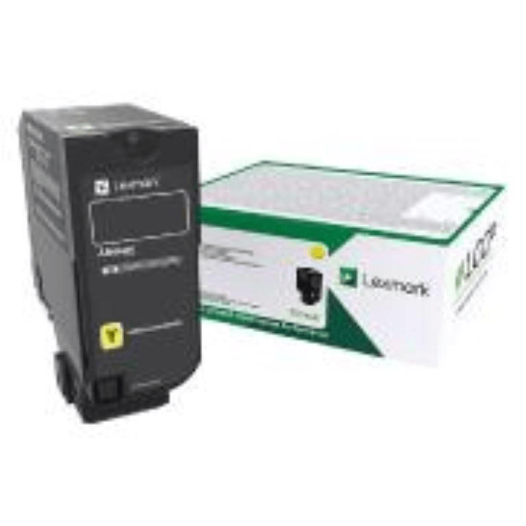 Lexmark CS/CX 727 CS728 Yellow Return Program Toner Cartridge 10,000 Pages Original 75B50Y0