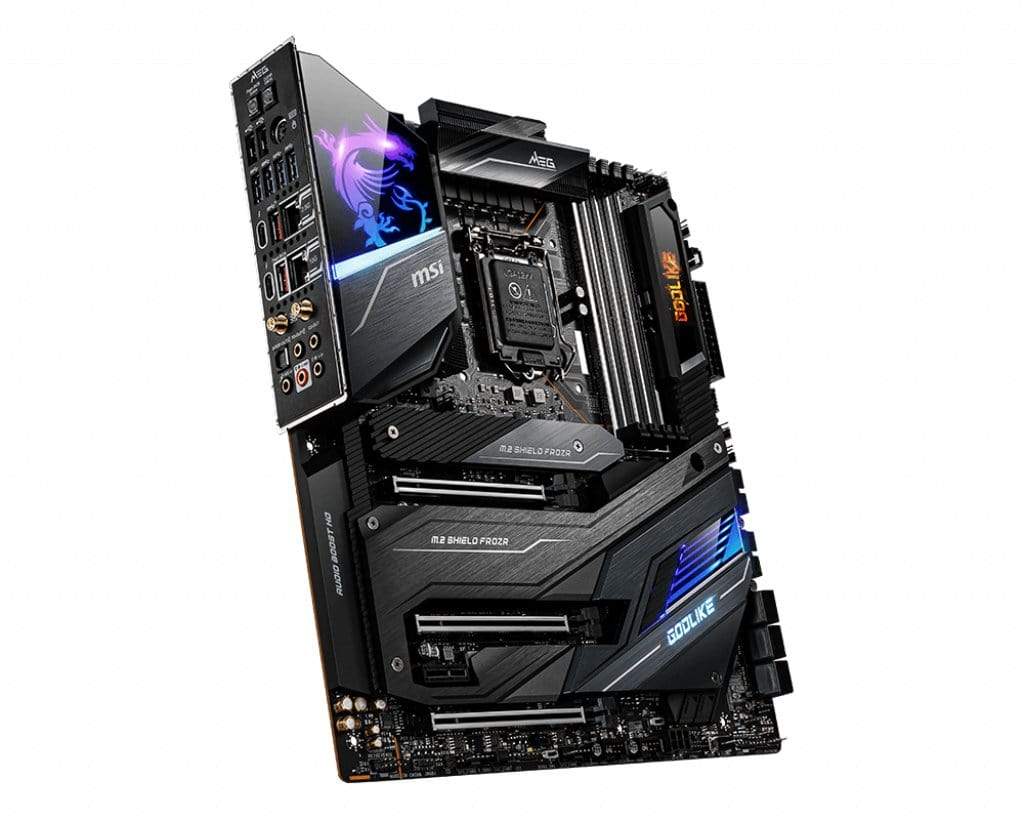 MSI MEG Z490 Godlike Intel LGA 1200 Extended ATX Wi-Fi 6 Motherboard 7C70-005R