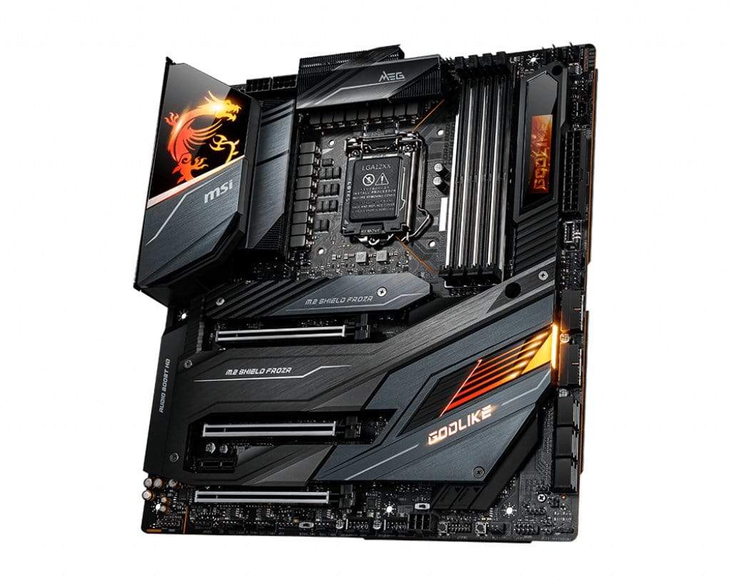 MSI MEG Z490 Godlike Intel LGA 1200 Extended ATX Wi-Fi 6 Motherboard 7C70-005R