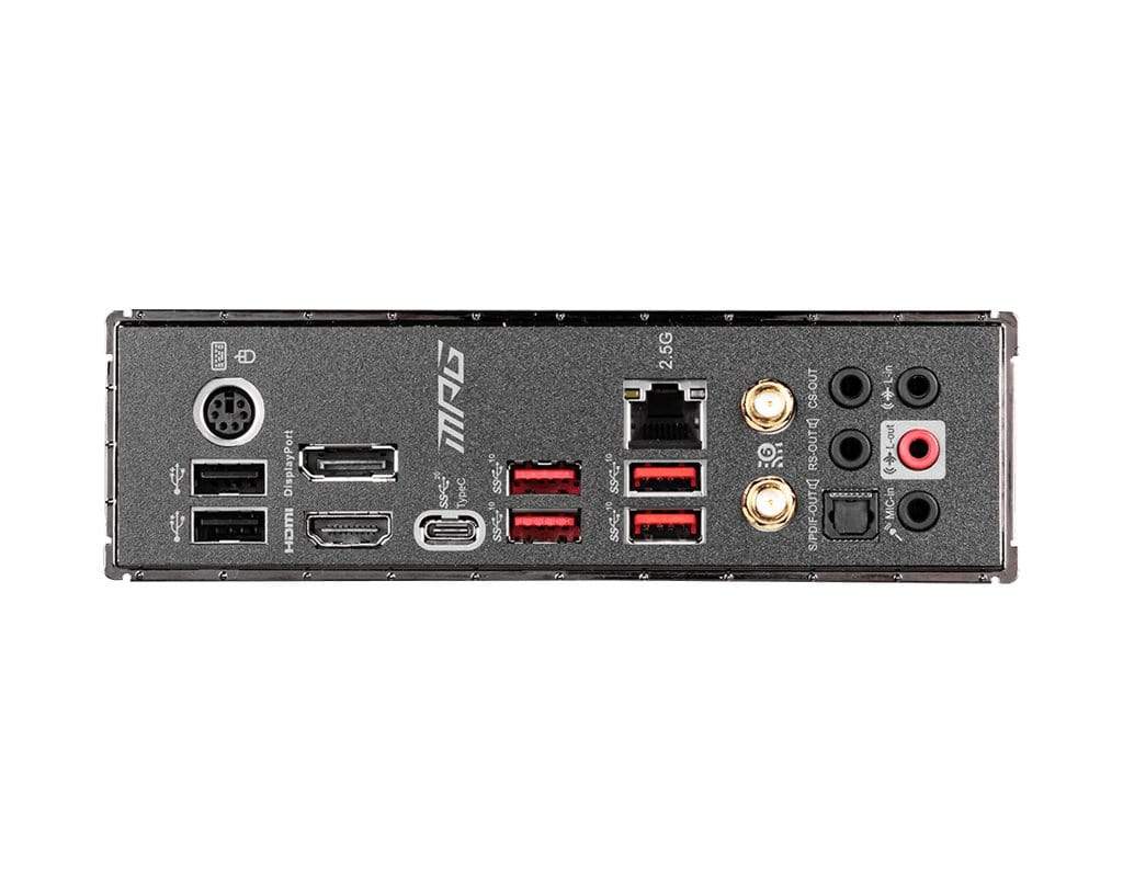 MSI MPG Z490 Gaming CARBON WIFI Intel LGA 1200 ATX Wi-Fi 6 Motherboard 7C73-001R