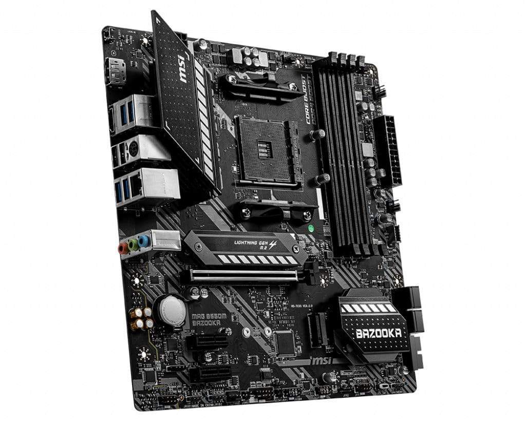 MSI MAG B550M Bazooka AMD Socket AM4 Micro ATX Motherboard 7C94-005R