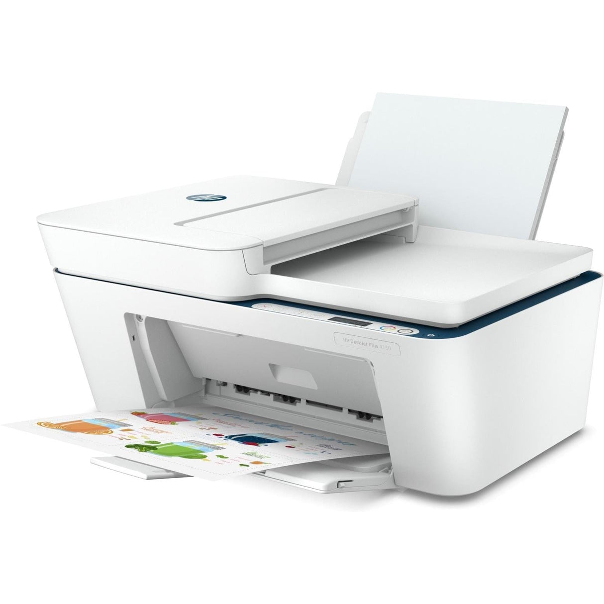 HP DeskJet Plus 4130 All-in-One Multifunction A4 Colour Inkjet Printer 7FS77B