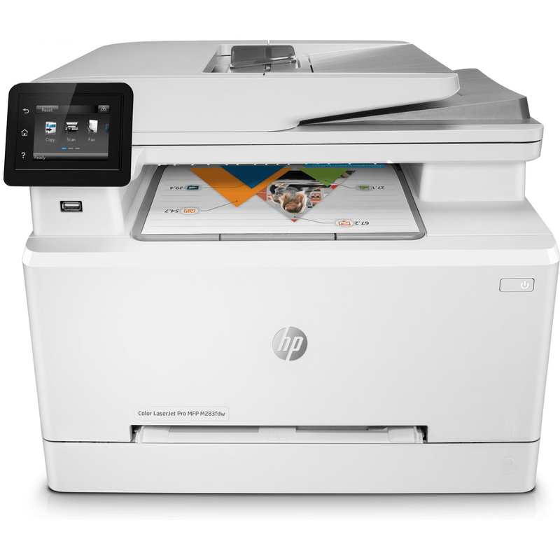 HP Color LaserJet Pro M283fdw A4 Multifunction Colour Laser Home & Office Printer 7KW75A