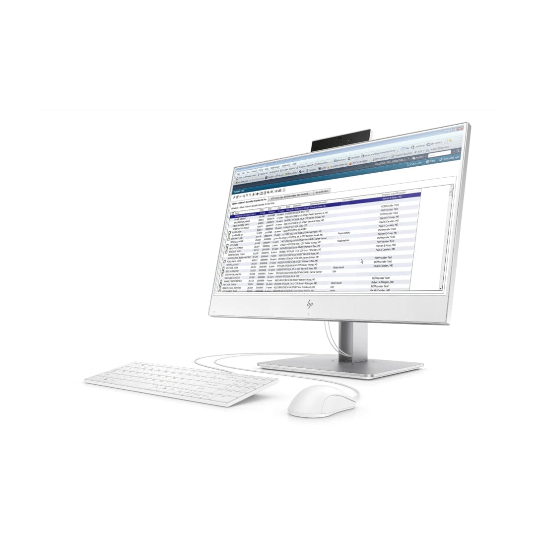 HP EliteOne 800 G5 23.8-inch FHD Healthcare Edition All-in-One PC - Intel Core i5-9500 256GB SSD 8GB RAM Windows 10 Pro 7XK71AW