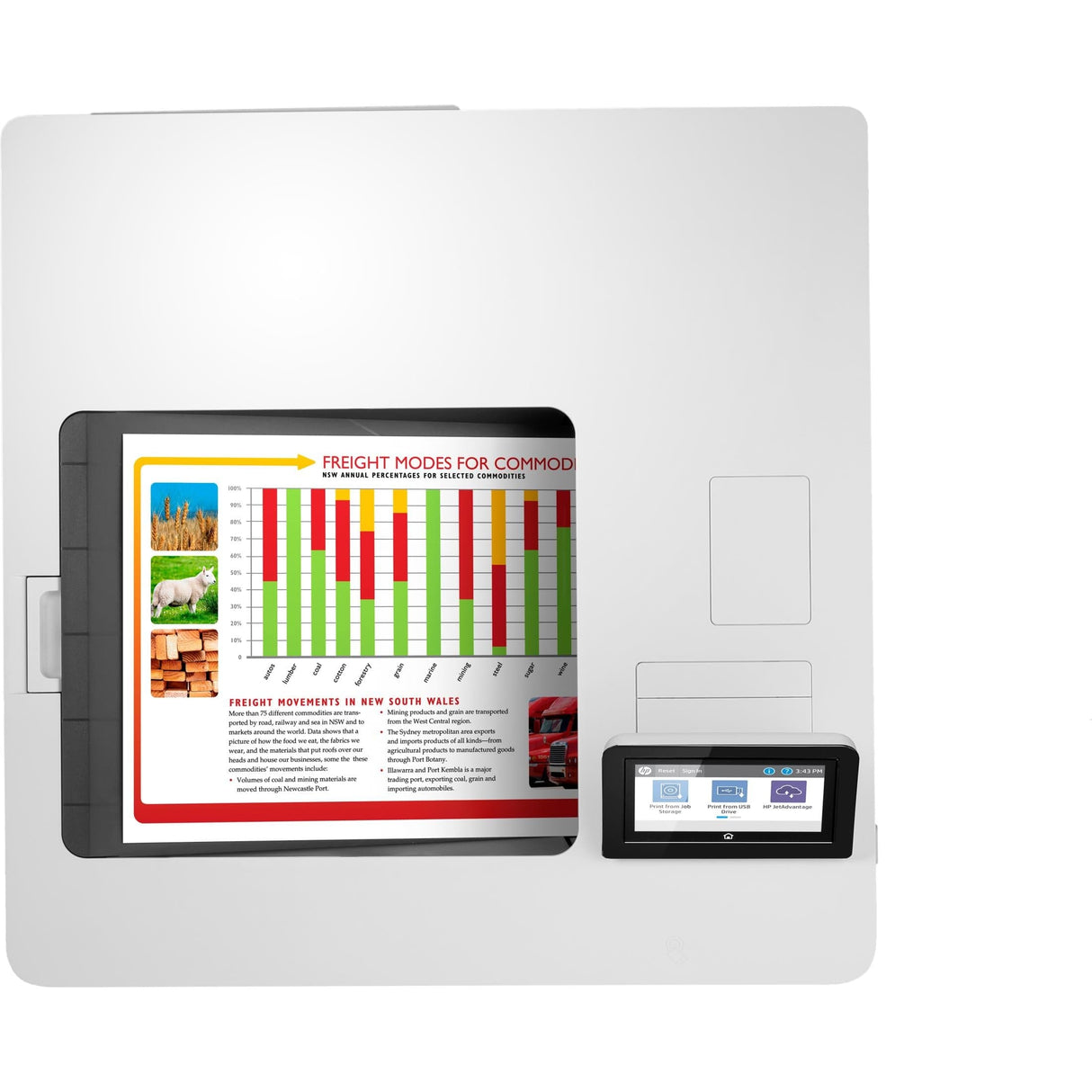 HP LaserJet Enterprise M555x Color A4 Duplex Laser Printer 7ZU79A