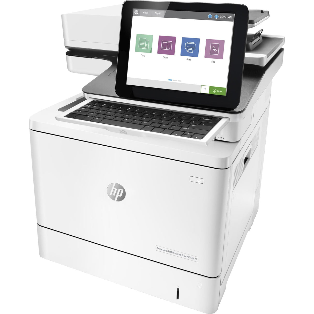 HP LaserJet Enterprise Flow M578c Multifunction Color A4 Duplex Laser Printer 7ZU87A