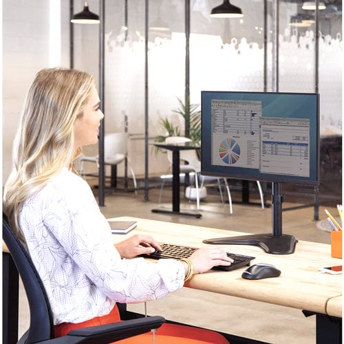 Fellowes 8049601 monitor mount / stand 81.3 cm (32") Freestanding Black