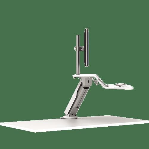 Fellowes Lotus RT Sit-Stand Workstation – Single White 8081701