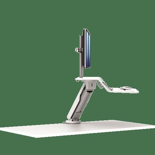 Fellowes Lotus RT Sit-Stand Workstation – Dual White 8081801