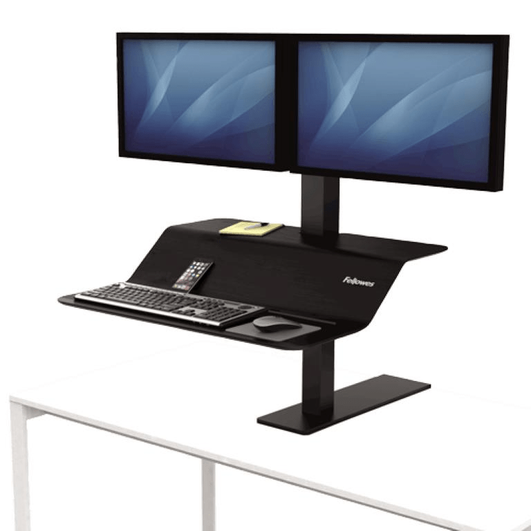 Fellowes Lotus VE Sit-Stand Workstation – Dual 8082001