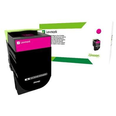 Lexmark 80C8SME Magenta Toner Cartridge 2