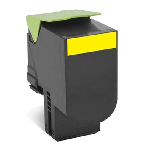 Lexmark 80C8XY0 Yellow Toner Cartridge 4
