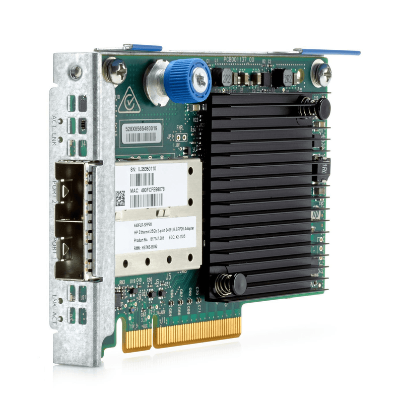 HPE Ethernet 10/25Gb 2-port 640FLR-SFP28 100000 Mbit/s Internal 817749-B21
