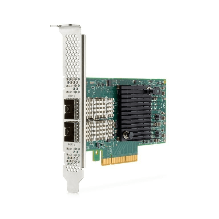 HPE MCX4121A-ACUT 2-port SFP28 10/25Gb Ethernet Adapter Card 817753-B21