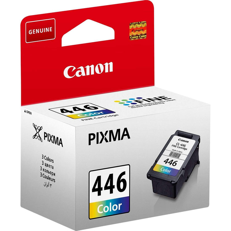 Canon CL-446 Cyan, Magenta, Yellow Printer Ink Cartridge Original 8285B001 Single-pack
