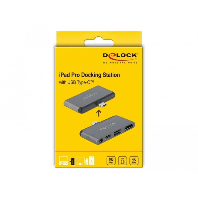 Delock Mini Docking Station for iPad Pro and Mobile Devices 87751