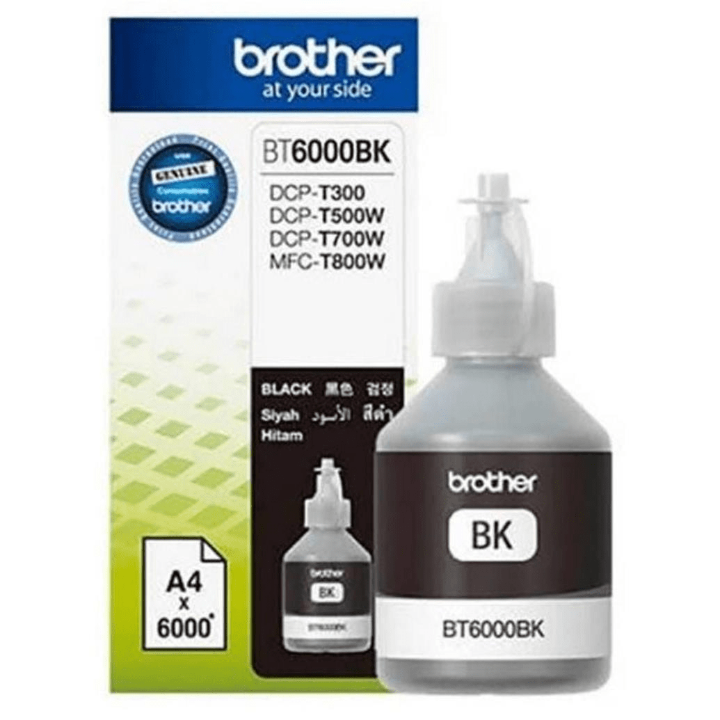 Brother BT6000 Black Ink 6000 pages for DCPT500W 8Z-C8E100140