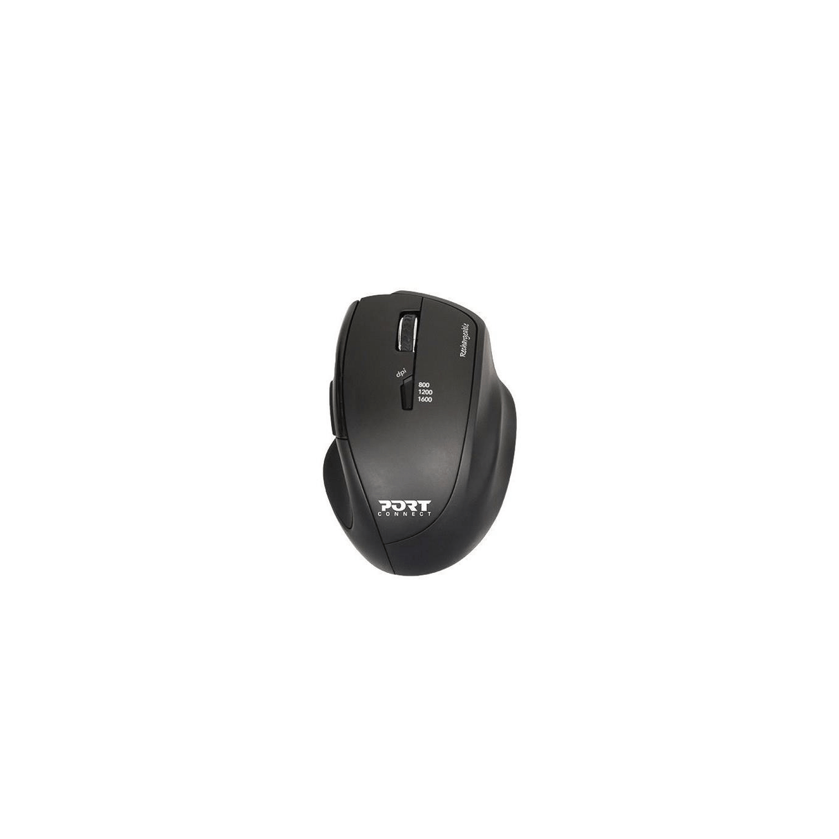 Port Designs 900708 Mouse Right-Hand RF Wireless Optical 1600dpi