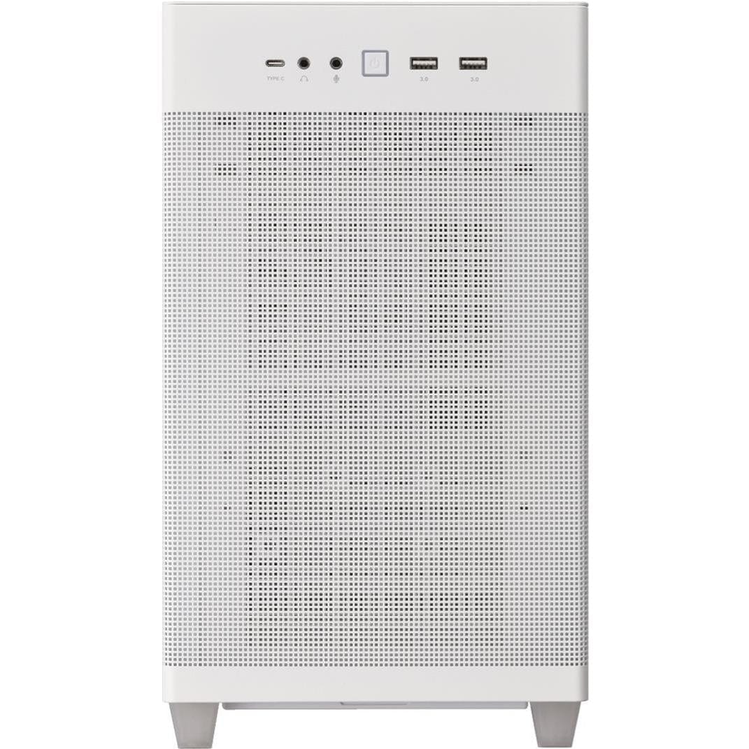 Asus Prime AP201 MicroATX Mini Tower White PC Case 90DC00G3-B39000