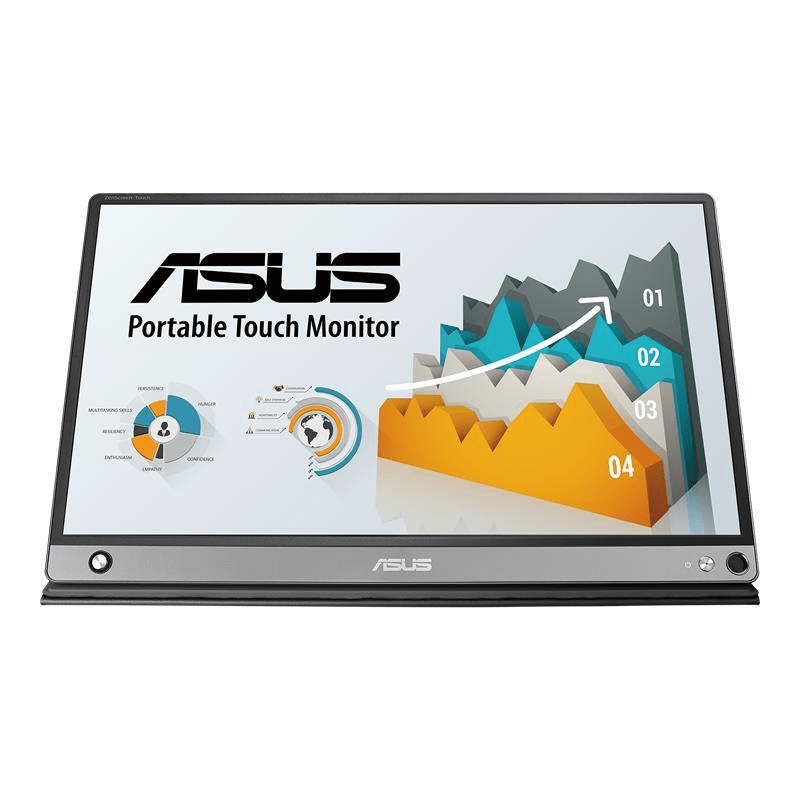 ASUS MB16AMT 15.6-inch 1920 x 1080p Multi-touch Multi-user IPS LED Monitor 90LM04S0-B01170