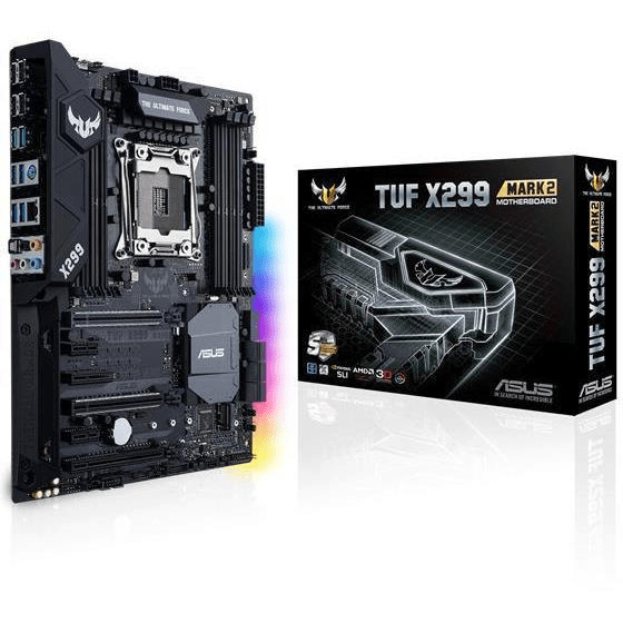 ASUS TUF X299 MARK 2 Intel LGA 2066 ATX Motherboard 90MB0UB0-M0EAY0