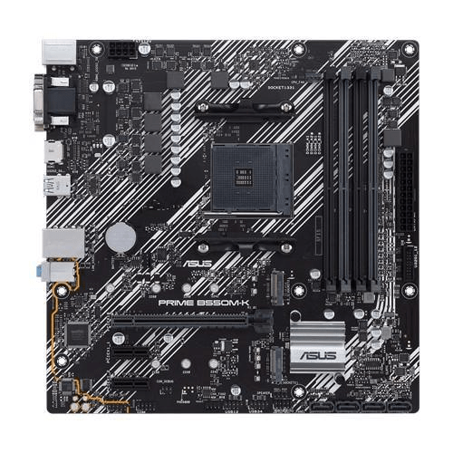 ASUS PRIME B550M-K AMD Socket AM4 Micro ATX Motherboard 90MB14V0-M0EAY0