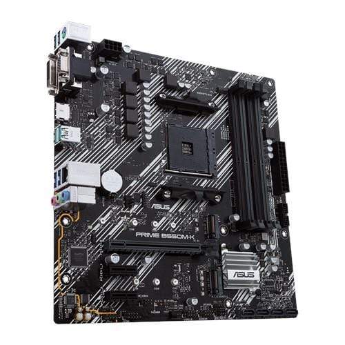ASUS PRIME B550M-K AMD Socket AM4 Micro ATX Motherboard 90MB14V0-M0EAY0