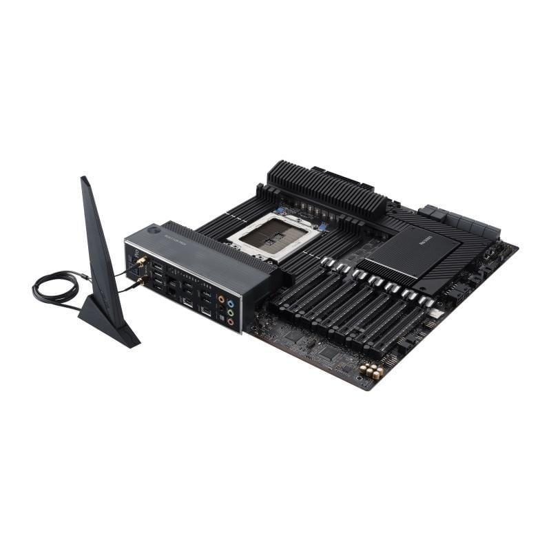 ASUS WRX80E-SAGE SE WiFi AMD WRX80 Socket SP3 Extended ATX Motherboard 90MB1590-M0EAY0