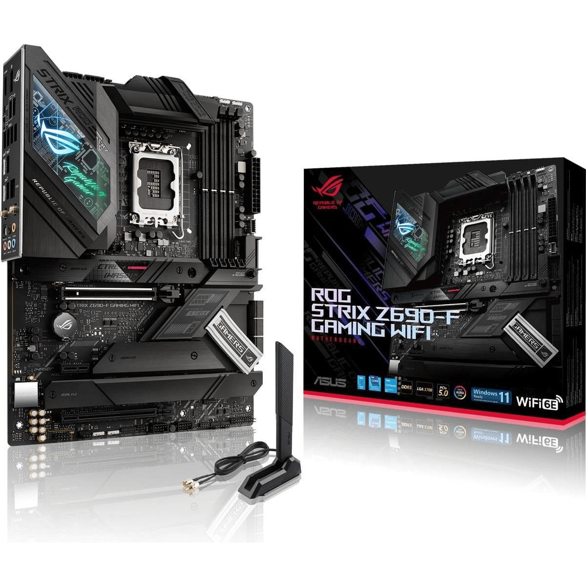 ASUS ROG STRIX Z690-F GAMING WIFI Intel Socket Z690 LGA1700 ATX Motherboad 90MB18M0-M0EAY0