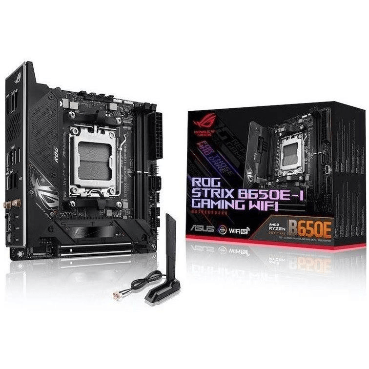 Asus ROG Strix B650E-I Gaming Wi-Fi AMD Socket AM5 mini ITX Motherboard 90MB1BI0-M0EAY0
