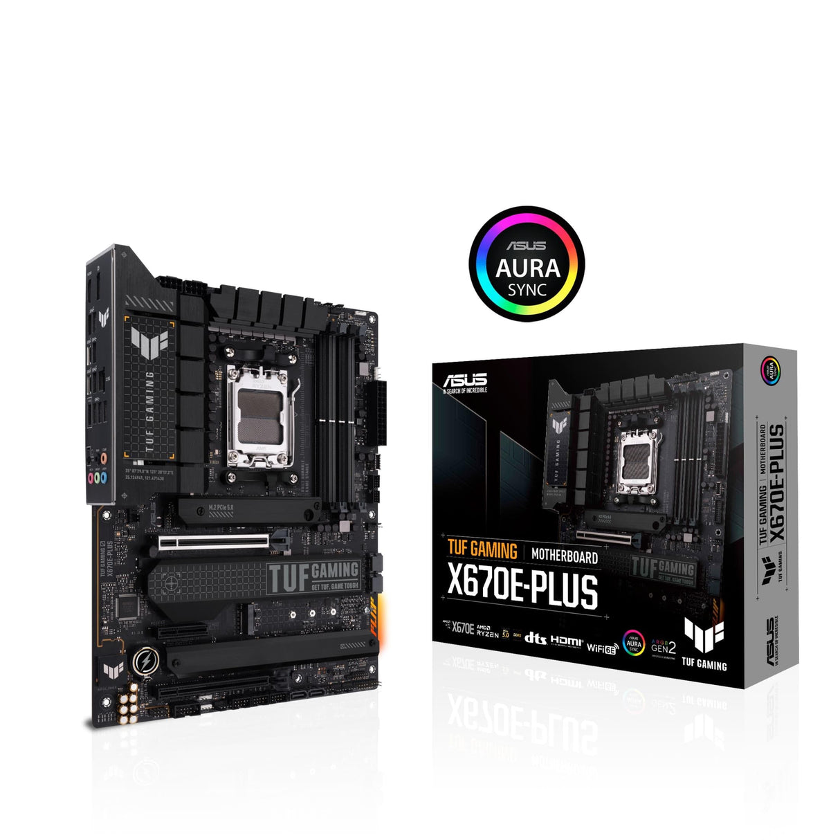 Asus TUF Gaming X670E-Plus AMD Socket AM5 ATX Motherboard 90MB1BJ0-M0EAY0