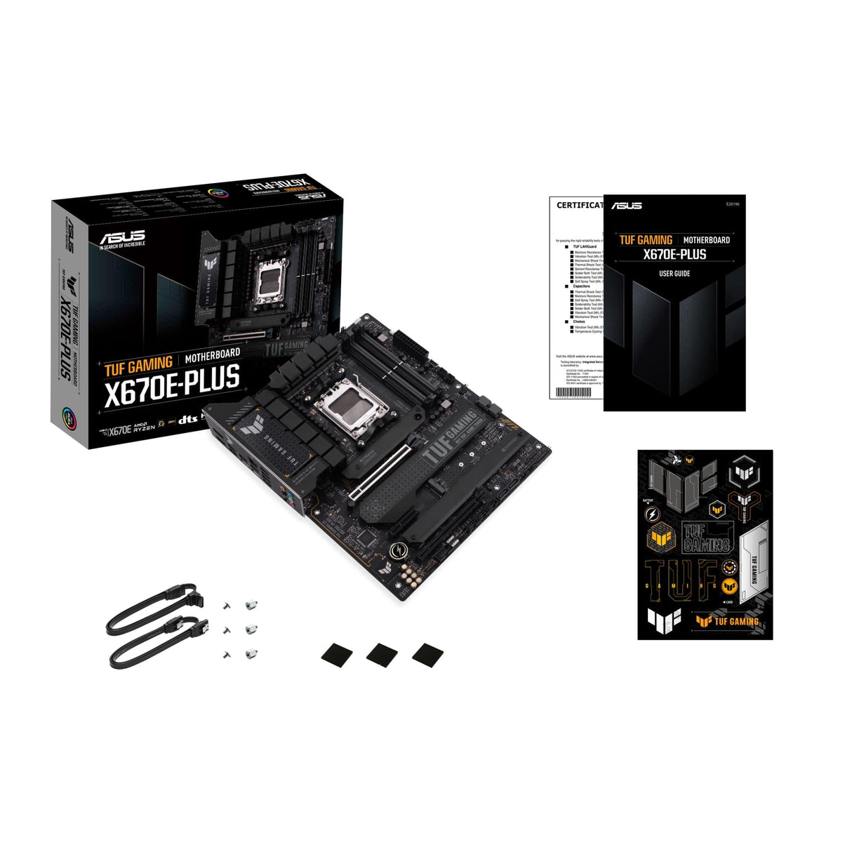 Asus TUF Gaming X670E-Plus AMD Socket AM5 ATX Motherboard 90MB1BJ0-M0EAY0