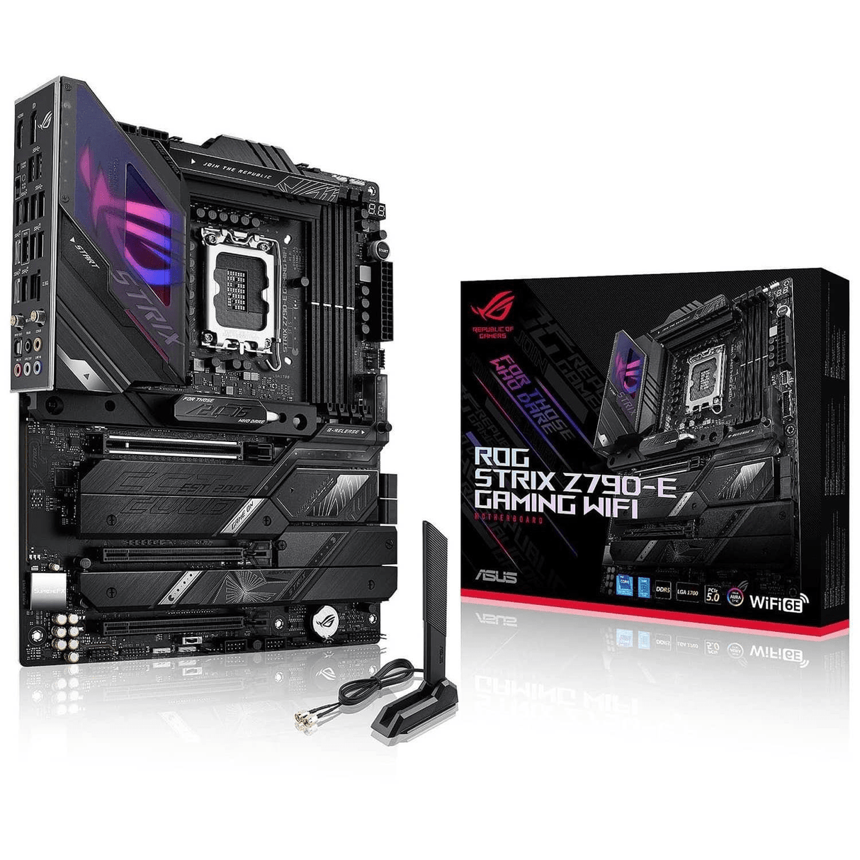 Asus ROG Strix Z790-E Gaming Wi-Fi Intel LGA 1700 ATX Motherboard 90MB1CL0-M0EAY0
