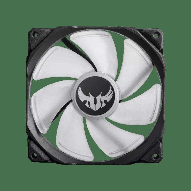 ASUS TUF Gaming LC 120 RGB AIO Liquid CPU Cooler With Aura Sync and TUF 120mm RGB Radiator Fans 90RC0081-M0UAY0