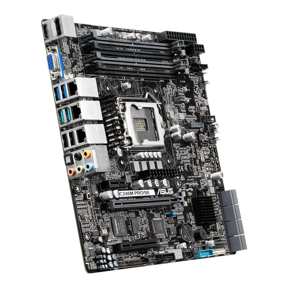 ASUS WS C246M PRO/SE Intel C246 LGA 1151 Socket H4 Motherboard 90SW00F0-M0EAY0