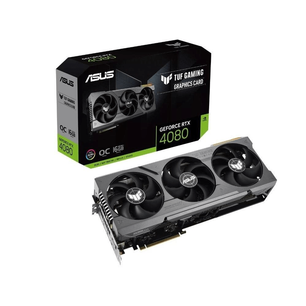 Asus TUF Gaming GeForce RTX 4080 OC Edition 16GB GDDR6X Graphics Card 90YV0IB0-M0NA00