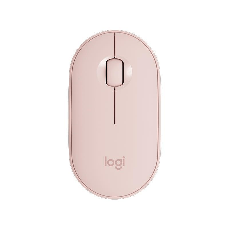 Logitech Pebble M350 Wireless Ambidextrous Mouse - Rose 910-005717