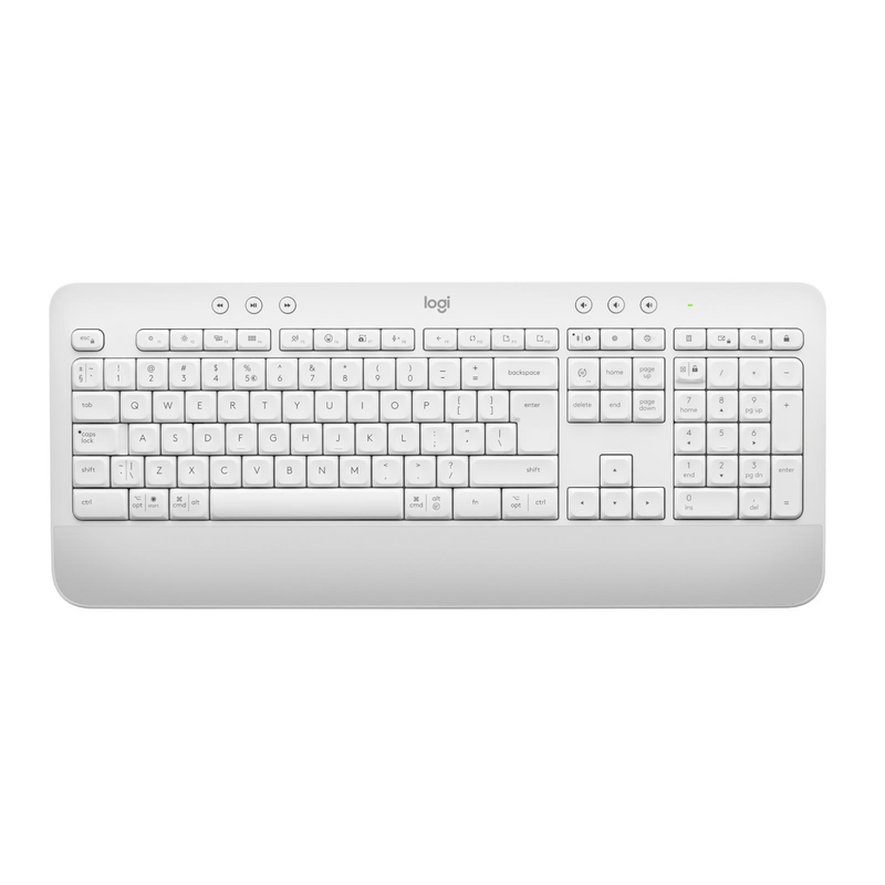 Logitech Signature K650 Bluetooth Wireless Keyboard - White 920-010977