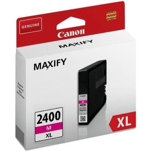 Canon PGI-2400XLM Magenta High Yield Printer Ink Cartridge Original 9275B001 Single-pack