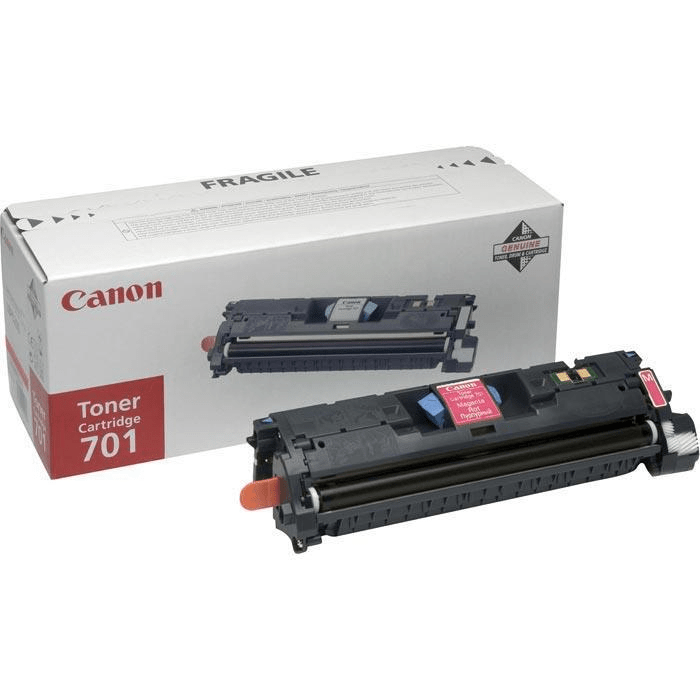 Canon 701 M Magenta Toner Cartridge 4,000 Pages Original 9285A003 Single-pack
