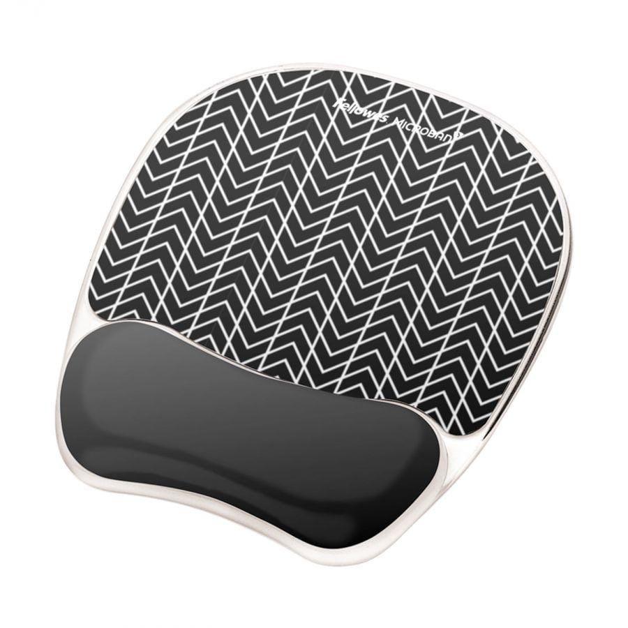 Fellowes 9653401 mouse pad Black, White