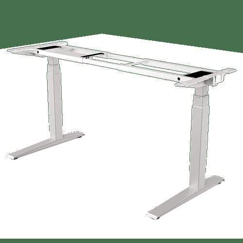Fellowes Levado Height Adjustable Desk Base Only Silver 9708601