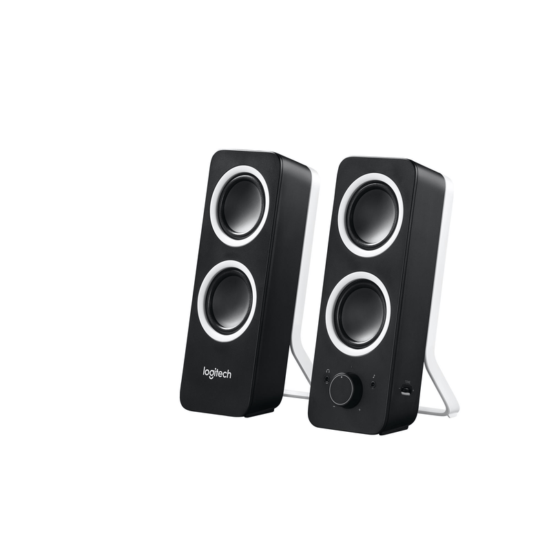 Logitech Z200 Computer Stereo Speakers With Bass Control 980-000810