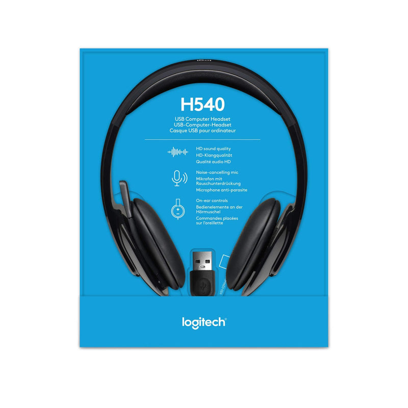 Logitech H540 Headphone Black 981-000480